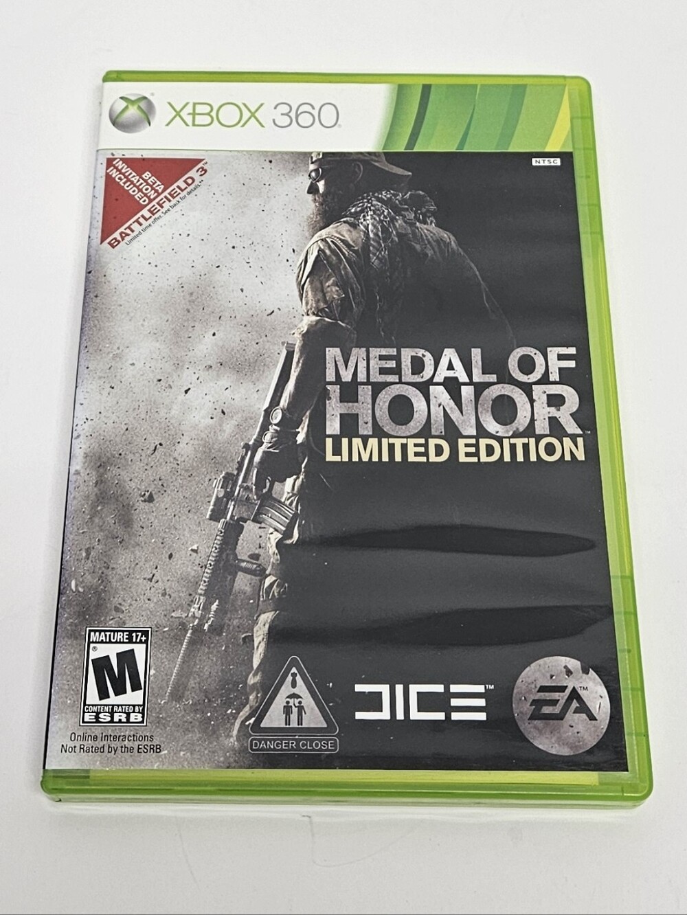 Medal of Honor Limited Edition CIB Microsoft Xbox 360 Shooter Game Electronics